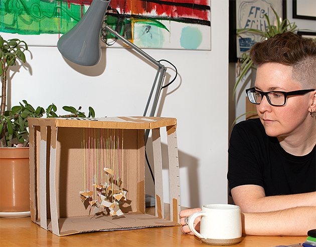 Cath Roberts in The Wire 454. Photo: Sophie Stafford