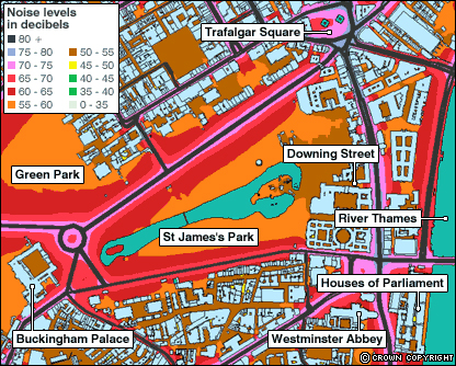 London Noise Map