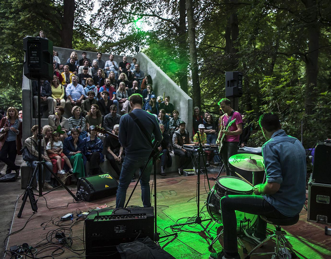 Dennis Tyfus launches outdoor music pavilion in Antwerp The Wire