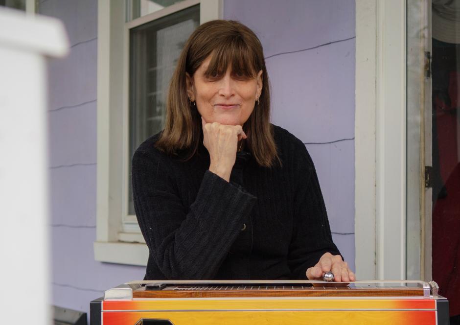 Susan Alcorn in The Wire 442. Photo by SHAN Wallace