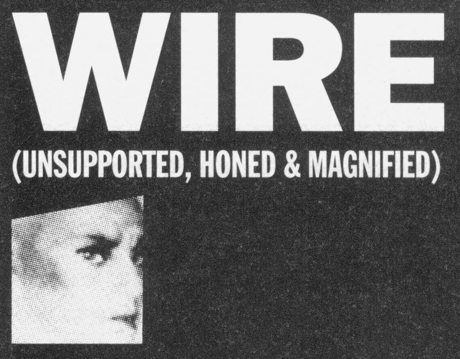 Read and burn: Wire advert in The Wire 193