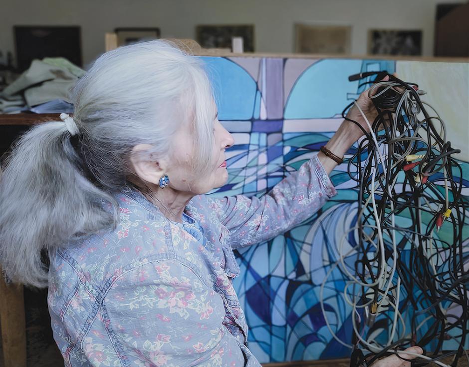 Oksana Linde. Photo: Elisa Ochoa Linde. Courtesy the artist.