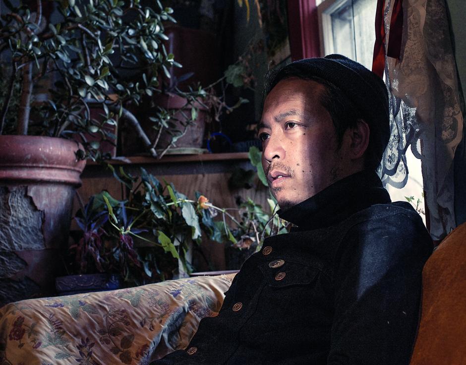 Tashi Dorji in The Wire 362. Photo by Mike Belleme