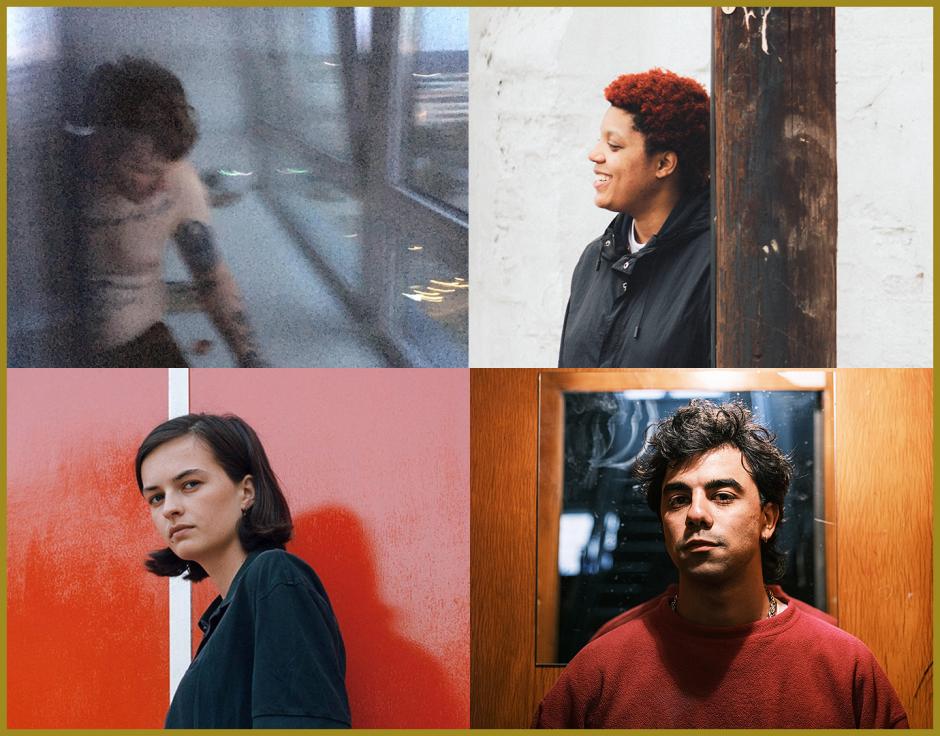 Closkwise from top left: Frans Æmbient courtesy Frank Glier; Loraine James in The Wire 448 by AF Webb; Omar El Sadek in The Wire 448 by Milan Jaroš; Sweepsculp via Bandcamp