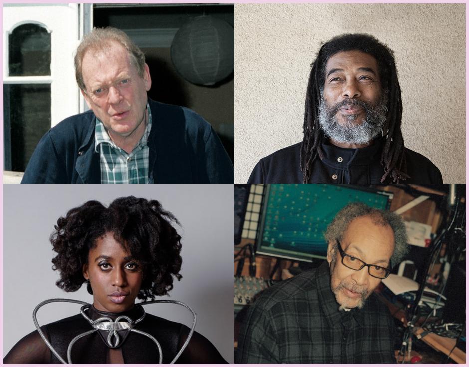 Clockwise from top left: Phil Minton in The Wire 246 by Thomas Butler; Wadada Leo Smith in The Wire 312 by Jeremy & Claire Weiss; Milford Graves in The Wire 409 by Andreas Laszlo Konrath; Nwando Ebizie by Dimitri Djuric