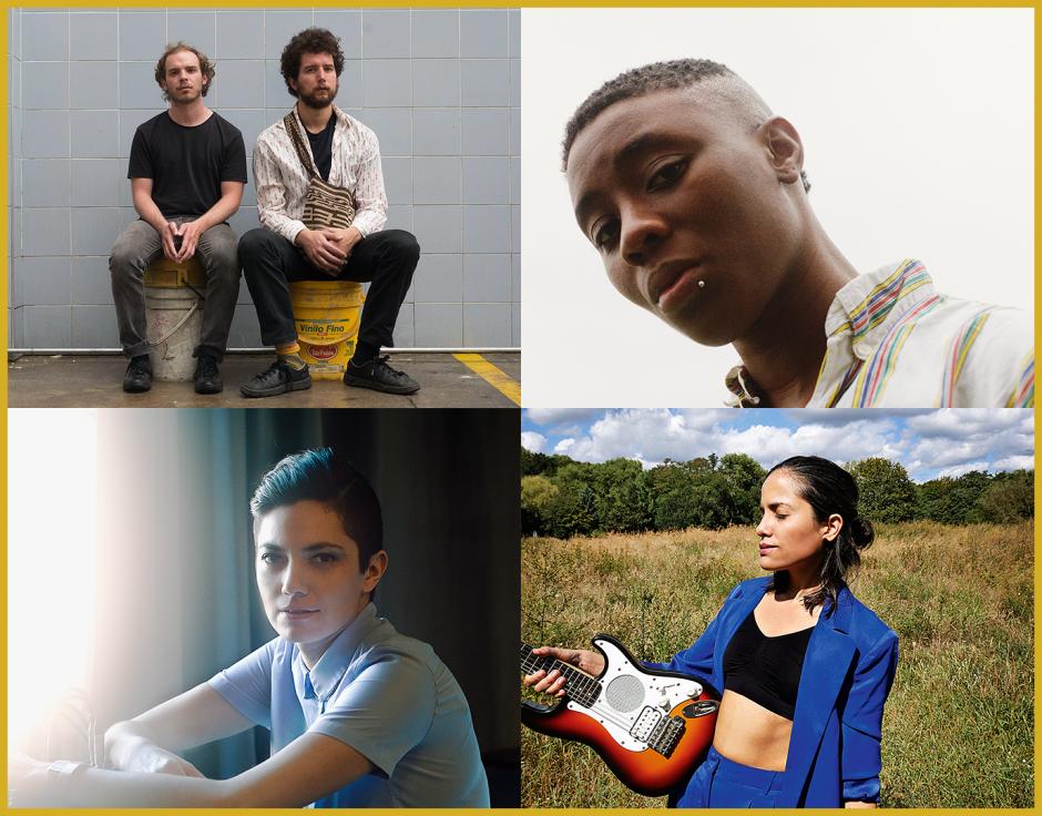 Clockwise from top left: Rizomagic in The Wire 446 by Karen Paulina Biswell; Alpha Maid in The Wire 447 by Nicole Ngai; Ale Hop by Alejandra Cardenas; Ava Mendoza in The Wire 423 by Annelise Phillips