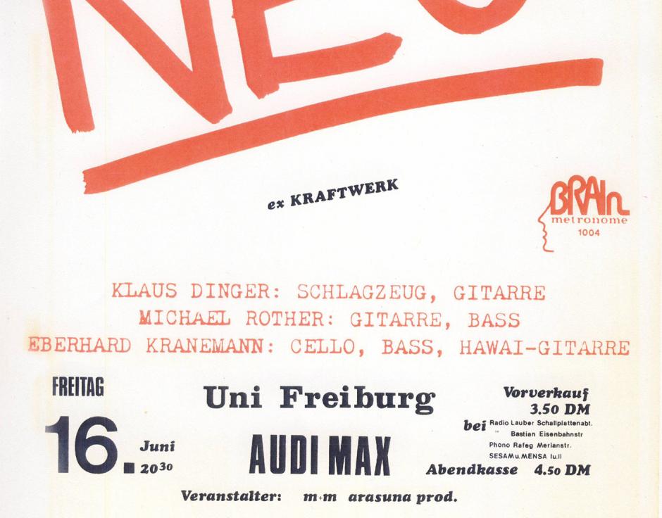 Nothing Neu! under the sun: Eberhard Kranemann’s poster archive (see page 34 of The Wire 457)