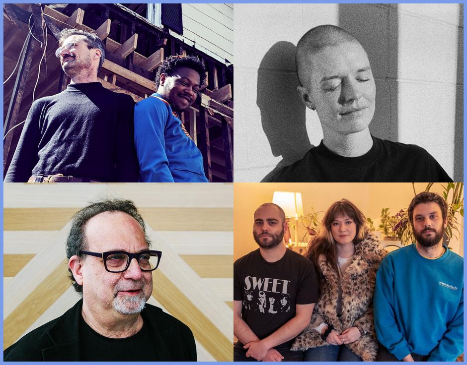 Clockwise from top left: Model Home by Meghan Raham; Anna Butterss by Robbie Jeffers; Editrix; Carl Stone by Samantha Gore 