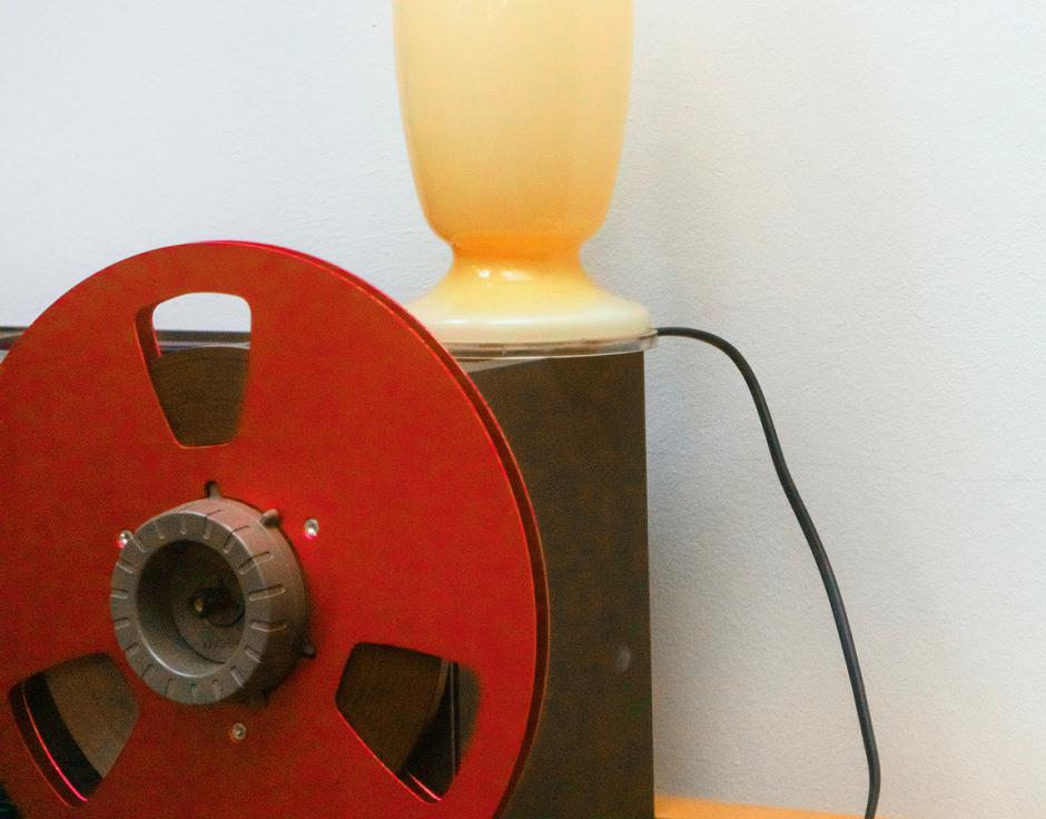 Magnetic personality: Lucrecia Dalt’s tape machine (see page 26 of The Wire 464). Photo: Heikki Kaski