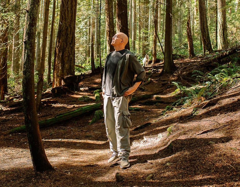 Devin Townsend in The Wire 465. Photo: Alana Paterson