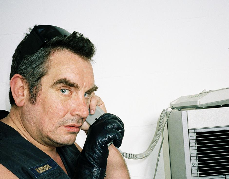 Mark Stewart in The Wire 293, July 2008. Photo: Leon Chew