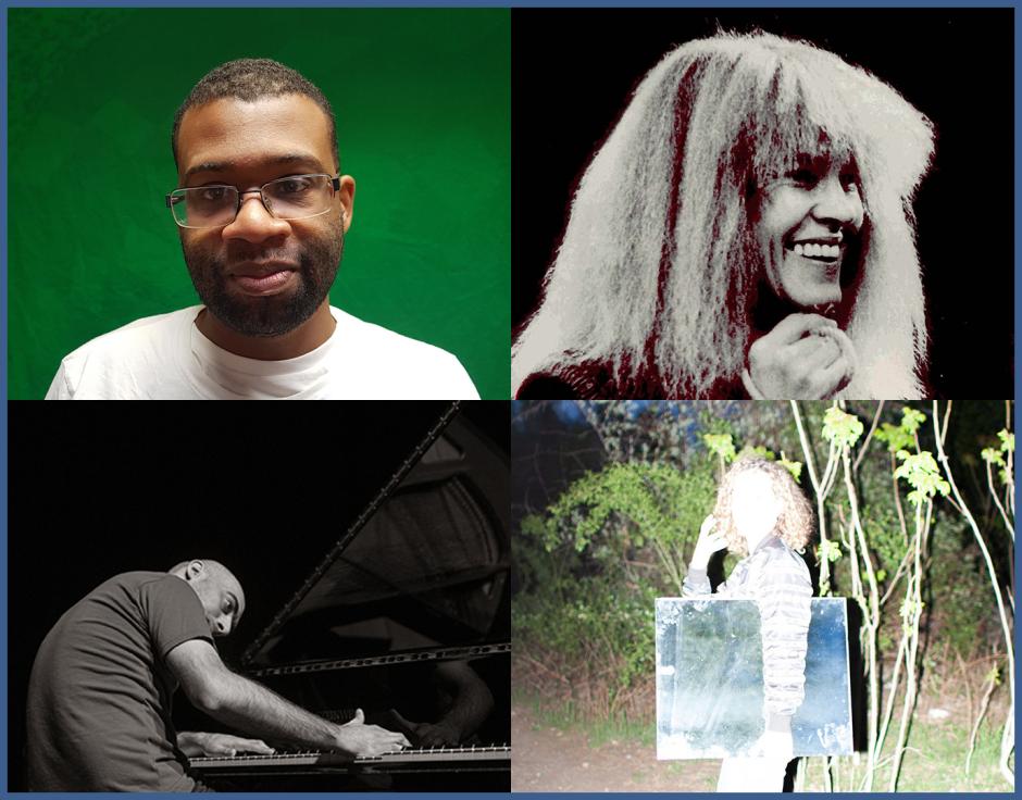 Clockwise from top left: Mr AKA Amazing; Carla Bley in The Wire 2 by Jak Kilby; Laure Boer; Dirar Kalash by Ziga Koritnik. 
