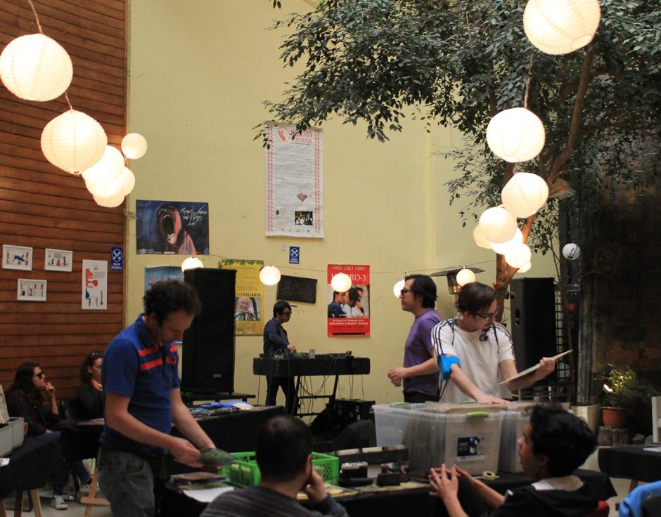 The Mugris at Centro Arte Alameda, 2017, two years before it burned down during the Estallido Social protests