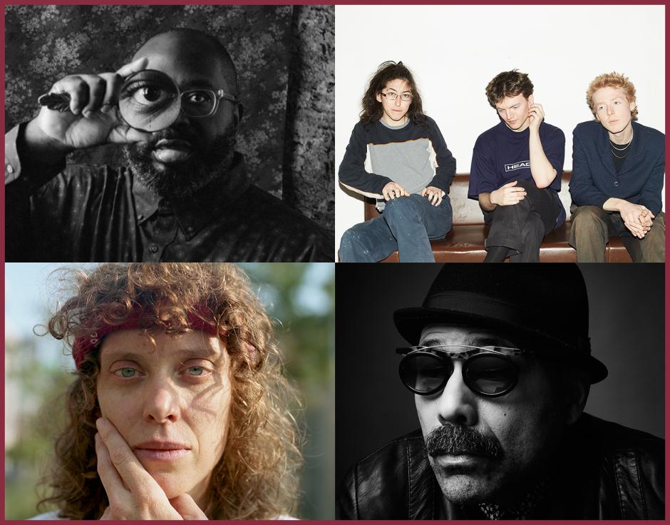 Clockwise from top left: Darius Jones by Ebru Yildiz; Still House Plants by Amy Gwatkin; Kahil El'Zabar by Sandro Miller; Ka Baird by Melanie Metz