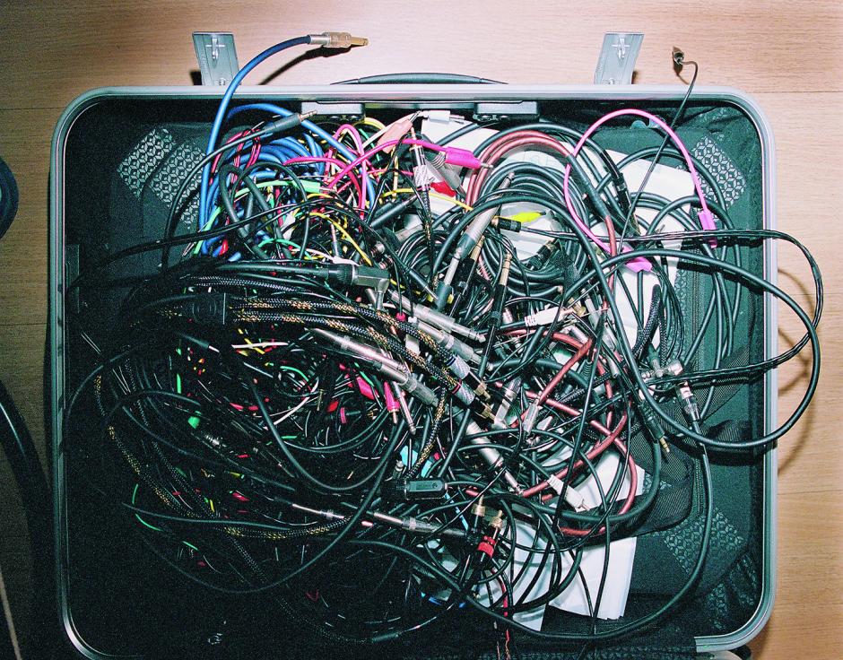 Sun Yizhou and co's cable stash (page 26 of The Wire 490). Photo by Boway Young