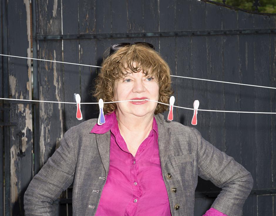 Gina Birch in The Wire 498, London, June 2025. Photo by Frederike Helwig