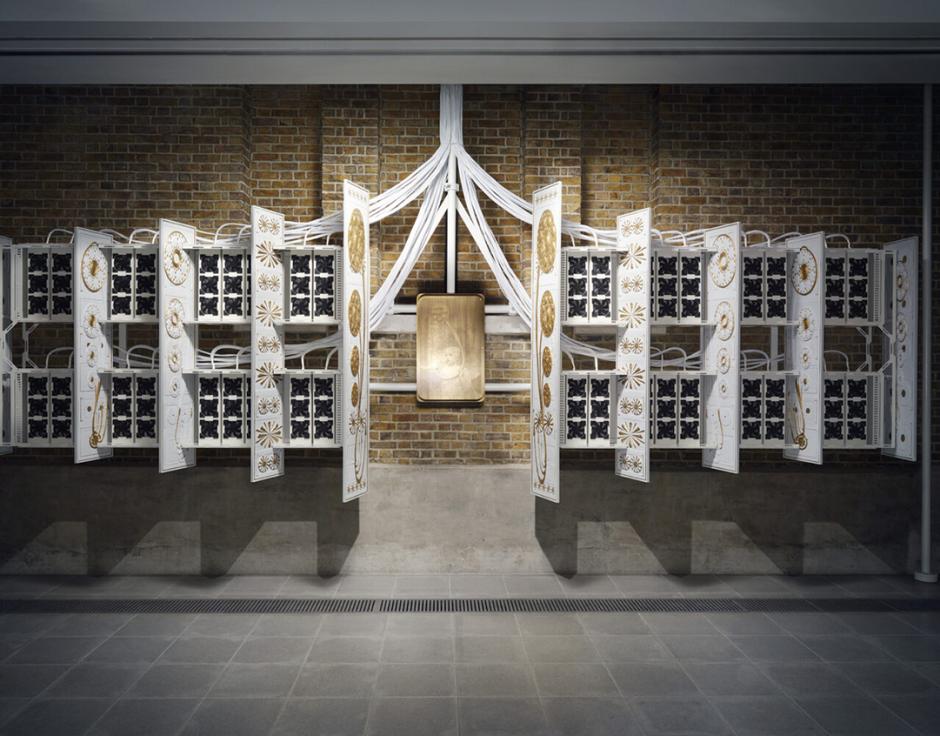 The Call: Holly Herndon and Mat Dryhurst’s exhibition at the Serpentine Gallery, London. Photo by Leon Chew