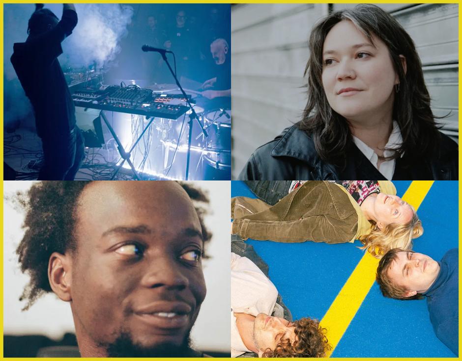 Clockwise from top left: MATA by Corrado Foffi; Wendy Eisenberg by Meghan Marin; Tara Clerkin Trio by Max D'Orsogna; LINTD by Omar Baala