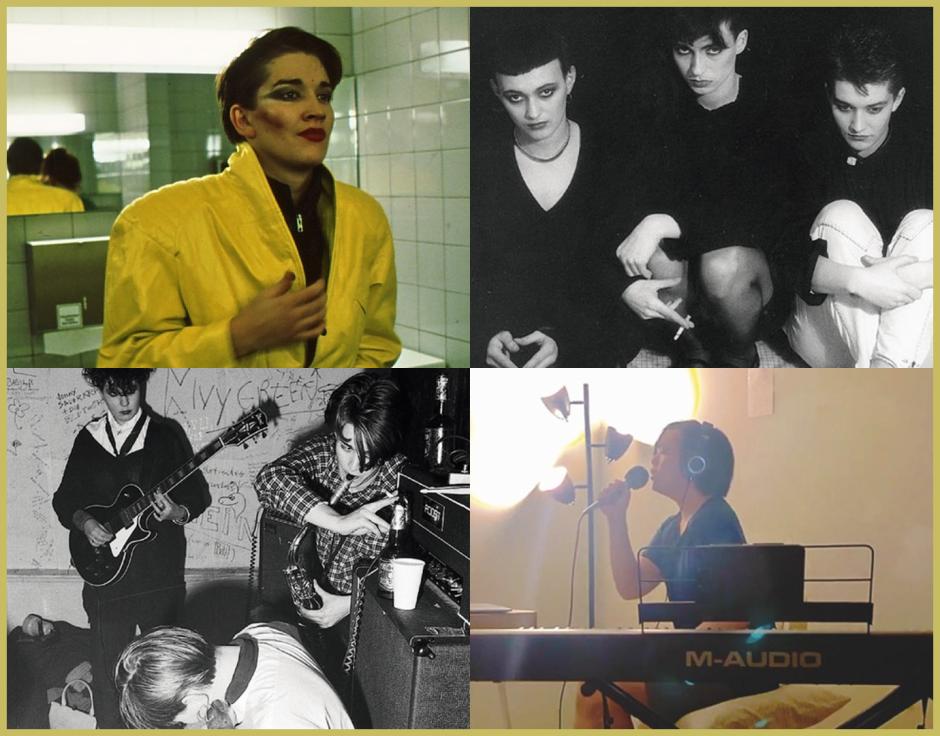 Clockwise from top left: Bettina Köster by Ganskörperfutter; Mania D by Jutta Henglein; Lucy Liyou by Experimental Sound Studio; Malaria! by Anno Dittmer