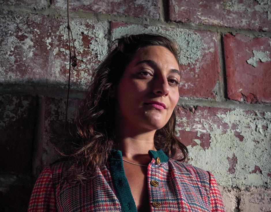 Lea Bertucci in Kingston, Upstate New York, August 2025. Photo by G.P. Selvaggio
