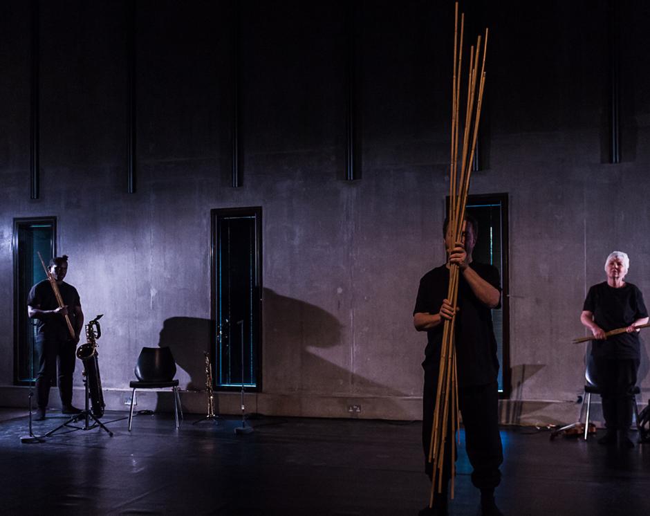 From left: Jason Yarde, Mark Sanders, Sylvia Hallett