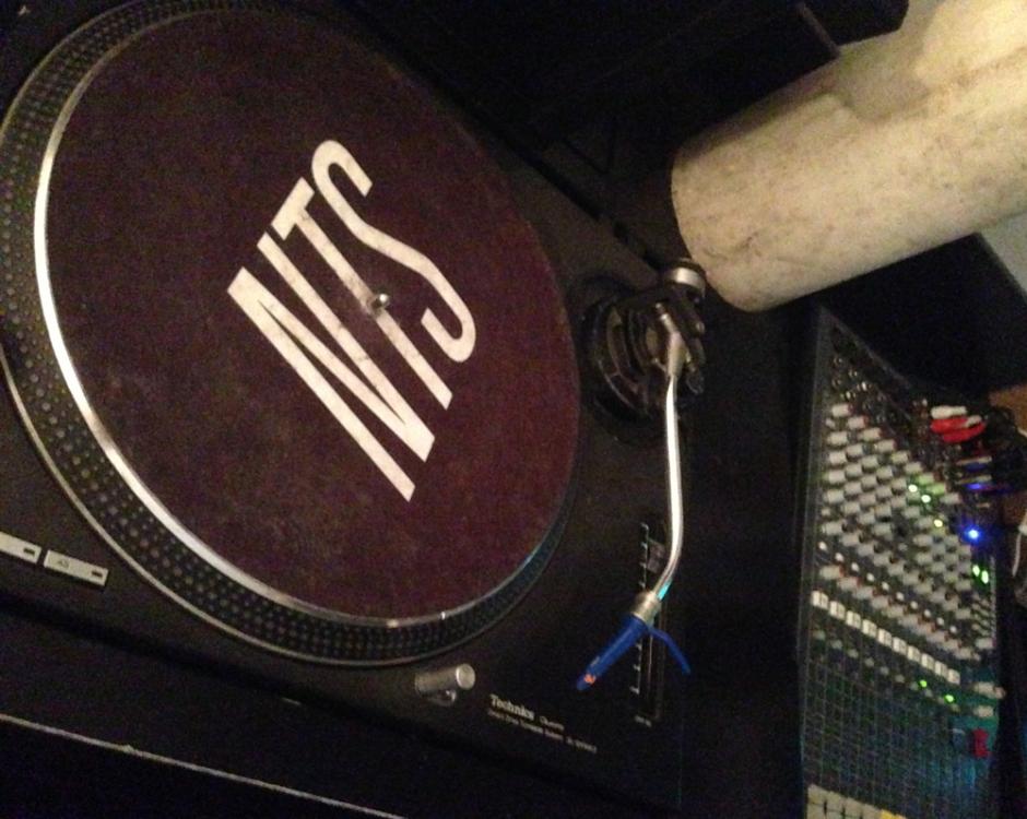 NTS Radio turntable